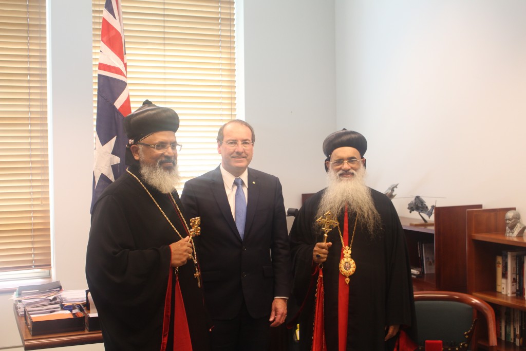 With Peter Hendy at Australian Parliament