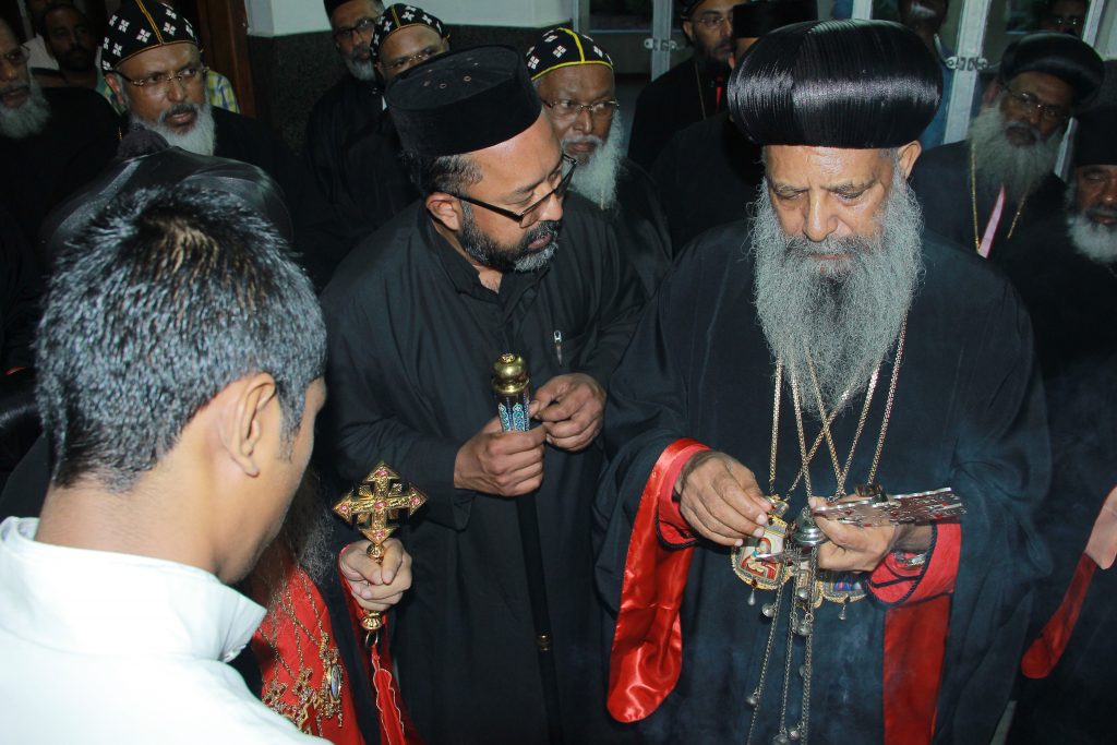 Offering Incense at the Relics of St.Thomas (Devalokam Aramana)