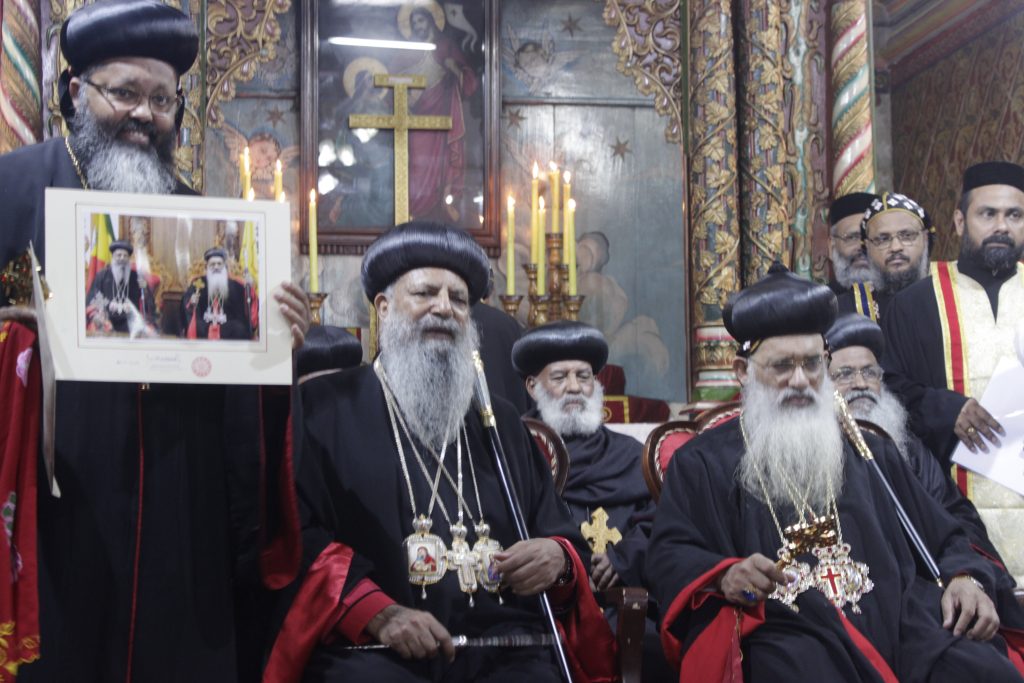 Order of St.Thomas to His Holiness Abune Mathias Patriarch