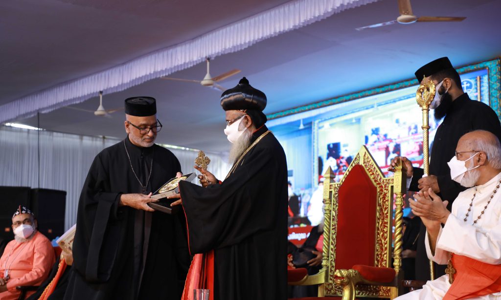 Reception to His Holiness Baselios Marthoma Mathews III