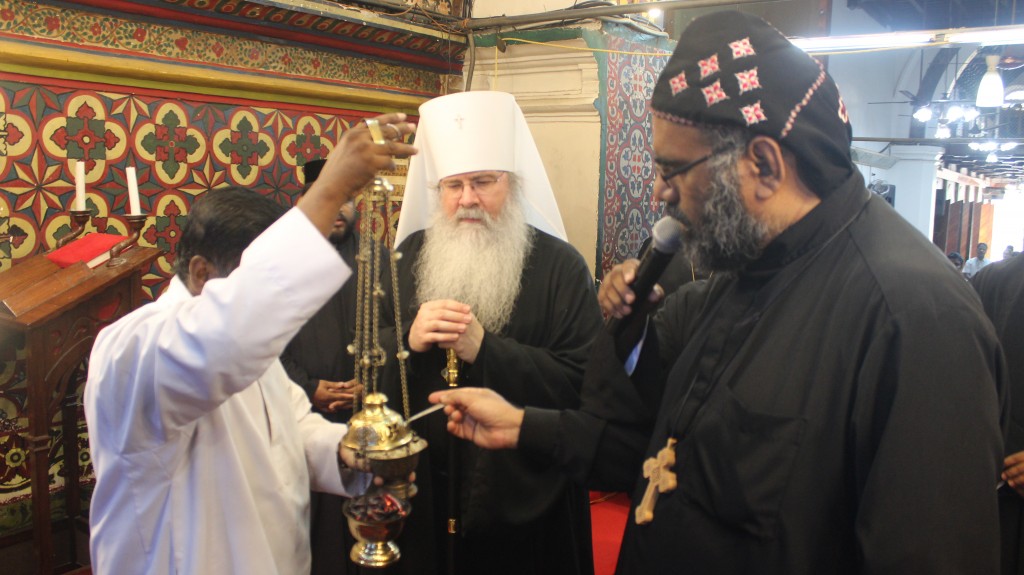Reception to H.B.Tikon at Puthupally Church