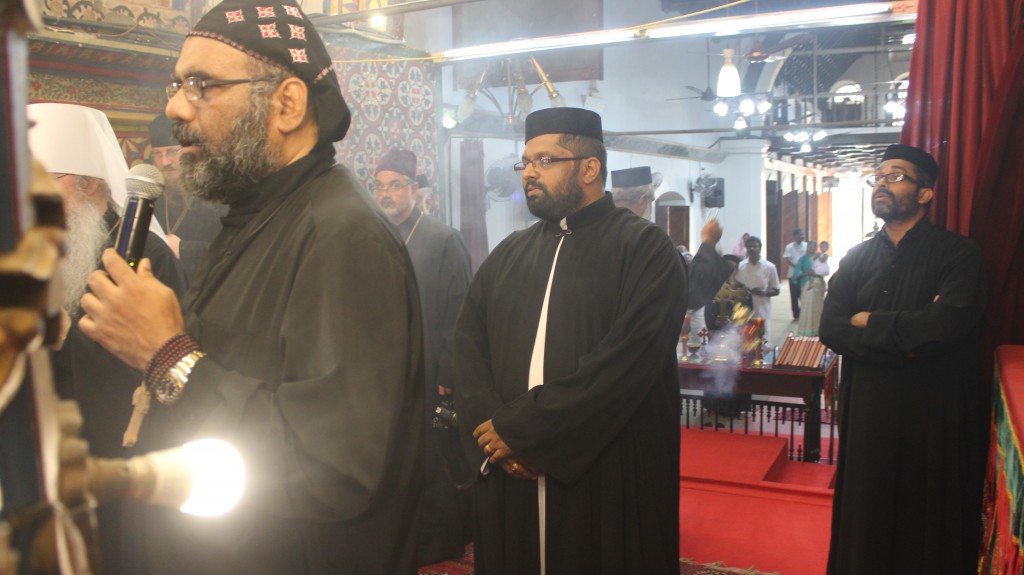 Reception to H.B.Tikon at Puthupally Church