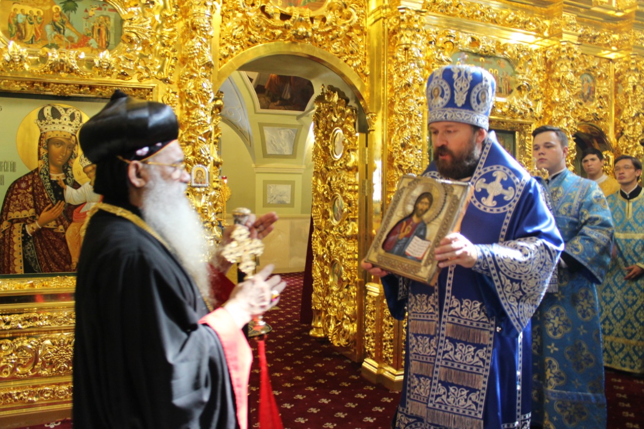 Official reception at the main Chapel of St. Cyril and Methodius Institute of Post-Graduate Studies