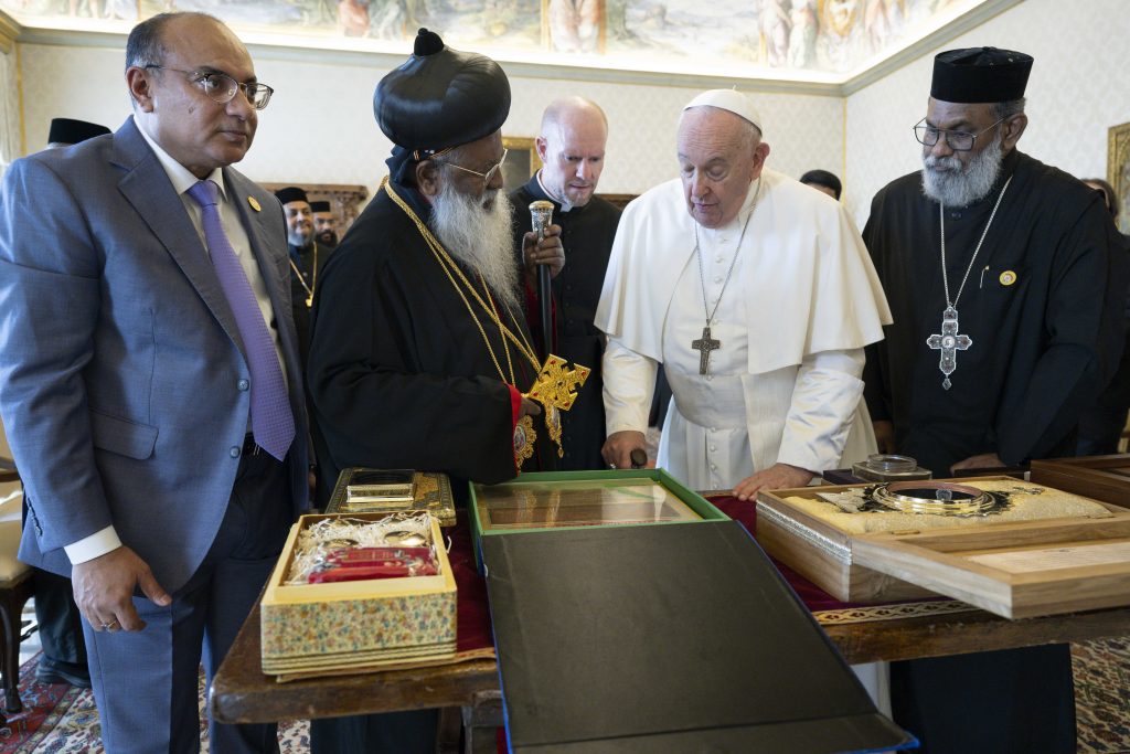 Vatican Visit of His Holiness Baselios Marthoma Paulose II, September 5, 2013