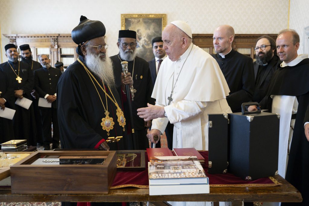 Vatican Visit of His Holiness Baselios Marthoma Paulose II, September 5, 2013