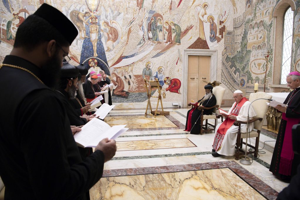 Vatican Visit of His Holiness Baselios Marthoma Paulose II, September 5, 2013