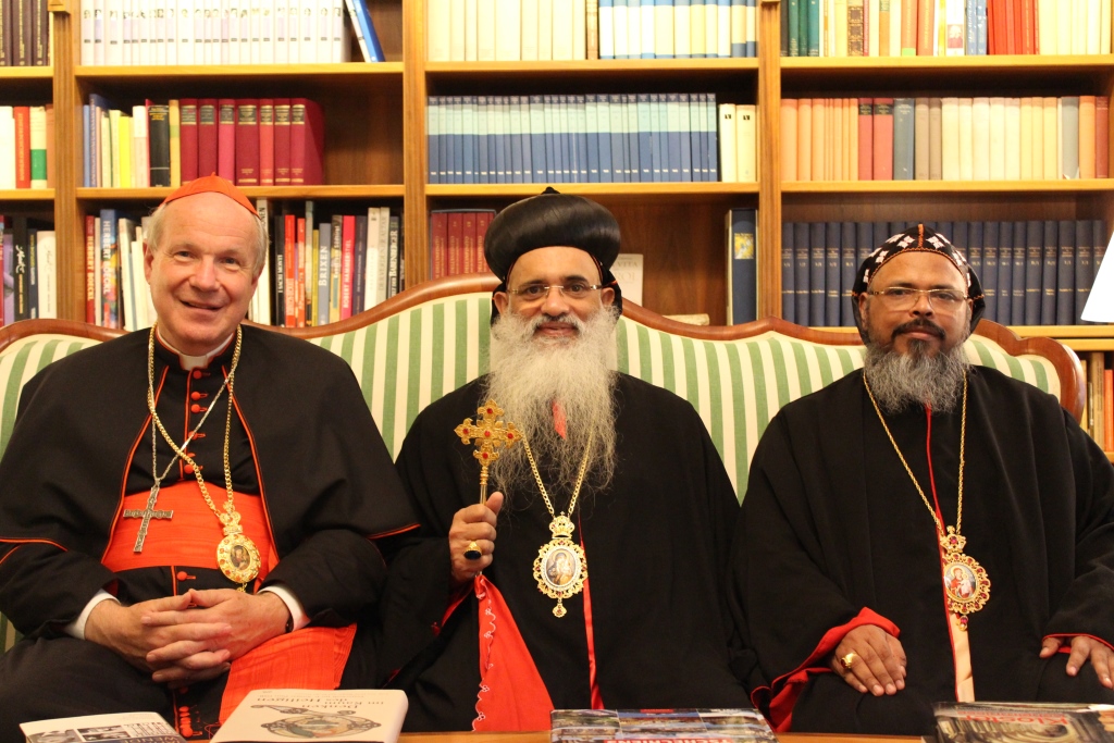 Meeting Cardinal Christoph Schönborn, the Archbishop of Vienna, September 3, 2013